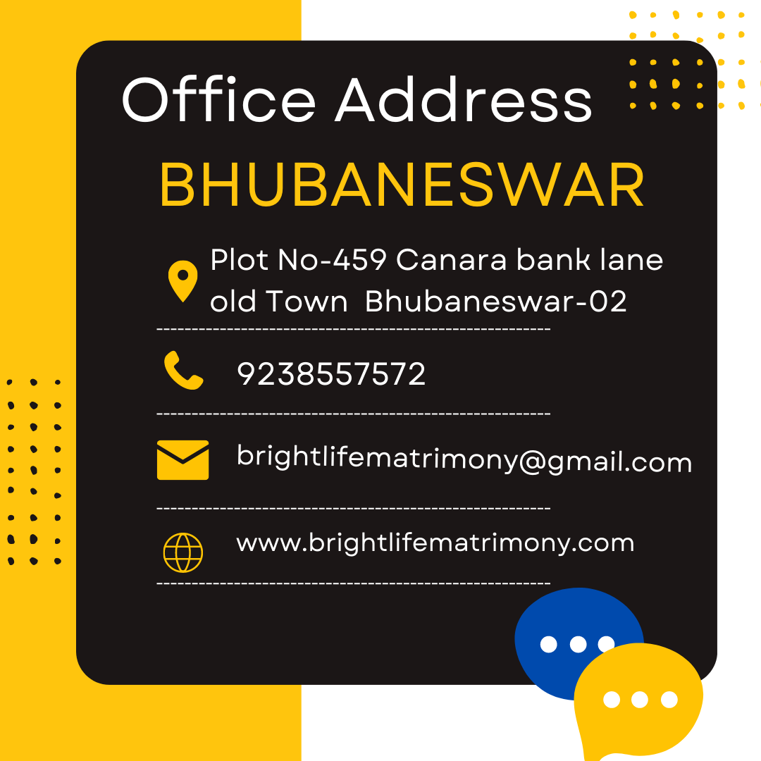 Brightlife Matrimony Bhubaneswar Address