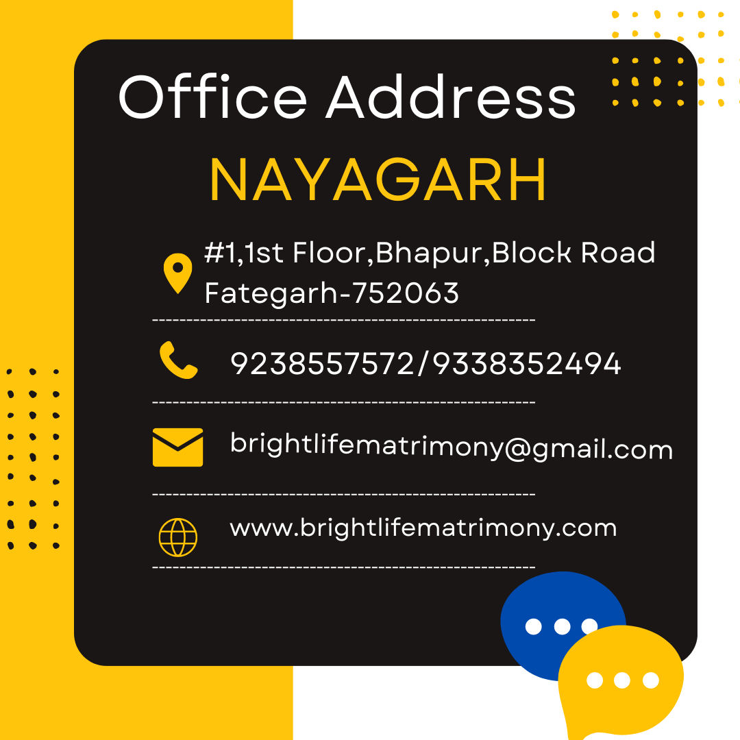 Brightlife Matrimony Nayagarh Address